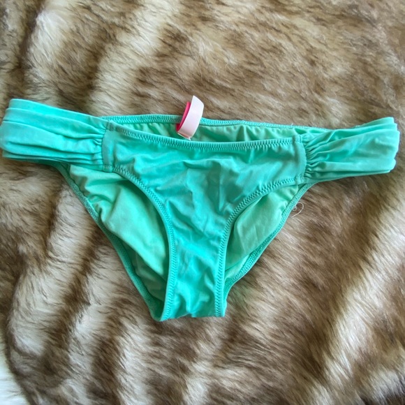 mint green swim bottoms
